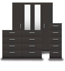 Shop from bedroom furniture, like the king tufted wing bed or the serena twin steel headboard, while discovering new home products and designs. Arden Graphite High Gloss Bedroom Furniture From 129