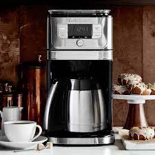Cleaning the cuisinart coffee maker: Cuisinart Burr Grinder Brew Coffee Maker With Thermal Carafe Williams Sonoma
