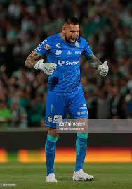 Jonathan Orozco Goalkeeper Of Santos Gestures During The 8th Round Jonathan Orozco Goalkeeper Santos