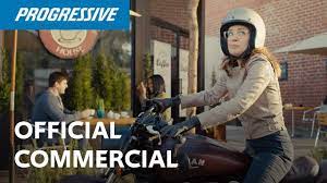 This sounds pretty cool, but it turns out she's just out to grab a cup of coffee and that she usually has a destination in mind. Why You Ride Wanderer Progressive Insurance Commercial Youtube
