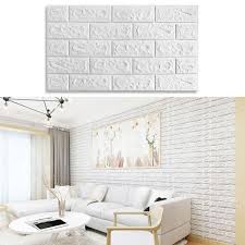 .featured walls,dirty walls, tv walls, sofa background,living room walls,bedroom walls,kitchen,kids room,stairs and on glass, painted surfaces, wood please contact us by email and cellphone, we will give you a satisfied solution in 24 hours. Jual Bluelans Modern 3d Brick Pattern Wallpaper Bedroom Living Room Wall Sticker Decor 60x30cm Online Februari 2021 Blibli