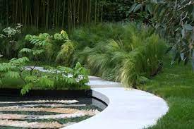 Garden In The Silver Moonlight Designed By Haruko Seki And Makato Saito Modern Japanese Garden Garden Design Japanese Garden