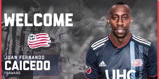 Rápidamente el buen juego del cuadro tolimense dio frutos, ya que al minuto 61 juan fernando caicedo marcaba la anotación del empate. Juan Fernando Caicedo Fue Presentado Como Nuevo Delantero De New England Revolution Tutogol Radio