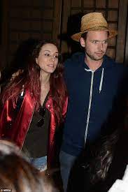 The pretty little liars alum, 35, announced friday on instagram that she and her suits star husband patrick j. Pretty Little Liars Troian Bellisario And Suits Patrick J Adams Sport Laid Back Looks As They Honeymoon In Sydney Daily Mail Online