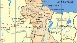 Venezuela Ratifica Derechos Sobre El Esequibo Y Pide Parar Exploracion Guyana New Amsterdam Venezuela