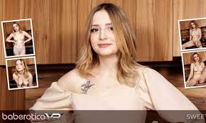 Blonde Sweety Babe has a sensitive clit