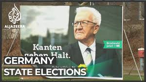 Kanzlerin merkel und die ministerpräsidenten der länder haben sich nach kritik an den kanzlerin merkel hat die umstrittenen beschlüsse zur osterruhe wieder zurückgenommen. Germany Merkel S Cdu In Crisis After Setback In Regional Polls Angela Merkel News Al Jazeera