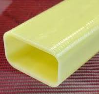 Tube - Rectangle - Fiberglass - 1.00 x 2.00 - 1.33 x 2.13 x 75 inch