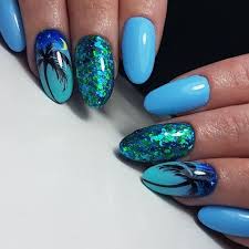 Blue is a color that really makes the difference in your fingers. 1001 Ideas For Cute Nail Designs You Can Rock This Summer