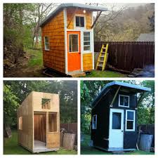 13 Yr Old Builds Own House For 1 500 Look When He Opens Door And Reveals 89 Sq Ft Masterpiece Building A House Tiny House Backyard