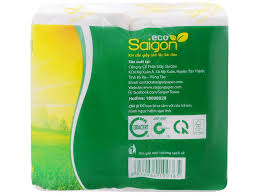 12 cuộn giấy Saigon Eco 2 lớp giá tốt ...