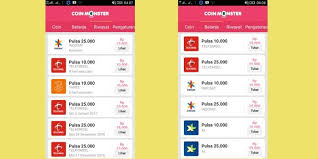 Coin monster merupakan salah satu aplikasi android dimana anda bisa mendapatkan hadiah pulsa gratis all operator dan penghasilan tambahan, berupa pulsa gratis yang anda bisa jual kembali. Coin Monster Aplikasi Android Untuk Mendapatkan Pulsa Gratis