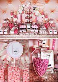 Setting up any candy table starts with the backdrop and table linen. How To Set Up A Candy Buffet In 6 Easy Steps Hostess With The Mostess Baby Shower Candy Baby Shower Dessert Table Baby Shower Desserts