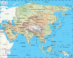 Blank map of the world with countries and capitals best at in. Asia Map With Countries Clickable Map Of Asian Countries