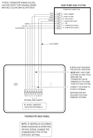 However your connections may seem a little different on the thermostat itself. Nortek Thermostat Installation Guide