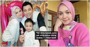 Letakkan teks baru di bawah teks lama. Sambut Hari Lahir Ke 35 Puteri Sarah Harap Rumah Tangga Kekal Hingga Syurga