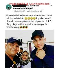 Tiada transaksi zakat fitrah dibenarkan di masjid dan surau seluruh negeri selangor dipagi raya idulfitri 1441h/2020m. Myartis Com Myartis My Artis Bercuti Bersama Neelofa Di Maldives Hans Isaac Nafi