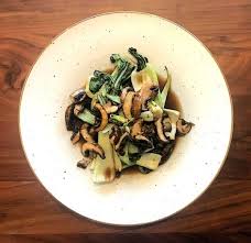 Pak Choi Mit Champignons Und Asiatischem Dressing Vom Grill Rezept Rezepte Rezepte Mit Champignons Pak Choi