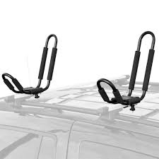 The jaylow carrier allows you to carry one kayak it is constructed using small steel tubing which allows it to take up only a small amount of space and makes it a lightweight option for your truck. Elevate Outdoor Kayak Roof Carrier Discount Ramps
