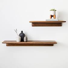 Anton Solid Wood Shelves Burnt Wax Wood Floating Shelves Solid Wood Shelves Reclaimed Wood Floating Shelves