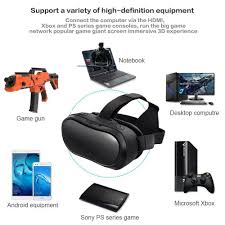 Virtual Reality Vr Headset 3d Vr Glasses Builtin 5 Inch Full Hd 1080p Screen Android 5 1 System For Pc Ps4 Xbox Youtube Google Pl Headset Vr Headset Vr Glasses
