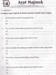 Dalam kesempatan ini, posting kali ini berfokuskan perkongsian bahan latih tubi tahun 6 bagi tiga latih tubi soalan latihan bahasa inggeris tahun 6 cuti bulan mac (4). Latihan Bahasa Melayu Tahun 6