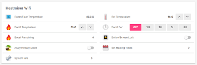 A room thermostat works by sensing the air temperature, switching on the. Heatmiser Prt Wifi Thermostats Rules Sitemap Scripts Etc Bindings Openhab Community