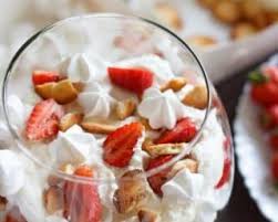 Recette De Verrines De Mousse De Fromage Blanc 0 Aux Fraises Et Granola Caramel Recette Recette Verrine Verrine De Mousse Fromage Blanc