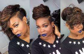 Partial Sew In Weave For Short Thin Hair Short Thin Hair Finger Wave Hair Hairstyles For Thin Hair