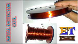Selfbuilt metal detector & coill with some ideas of mine. How To Make 10mh Coil For Metal Detector Youtube