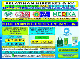 Berikut beberapa angka kredit yang saya punya, silahkan di download sepuasnya. Pelatihan Hiperkes Online Seminar Dokter