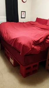 Pin On Cinder Block Bedframe Storage Bed 12 Clearance Diy Instructions