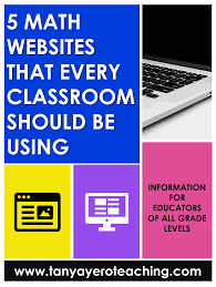 5 Math Websites That Every Classroom Should Be Using In 2020 Math Websites Elementary Math Classroom Math