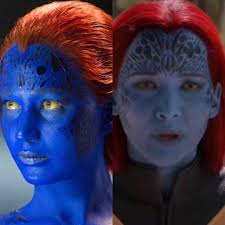 See more ideas about x men, jennifer lawrence, mystique marvel. Jennifer Lawrence Plays Mystique Whose Super Power Is Shittier Fx Makeup In Every New X Men Movie Shittymoviedetails