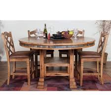 Royal fair franklin counter height table with lazy susan. Sedona 60 Round Dual Height Dining Table W Lazy Susan By Sunny Designs Nis242198649 Oskar Huber Furniture Design