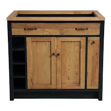 Cuisines complètes sur plan type ou meuble de cuisine à l'unité en kit pour compléter votre ces cuisines sont proposées sur plan type, les meubles sont modulables, vous pouvez les disposer. Meuble Pour Evier En Bois Recycle Bleu Navy Rivages Meubles De Cuisine Interior S