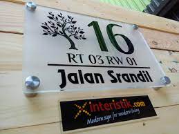 Maybe you would like to learn more about one of these? Desain Nomor Rumah Desainhom