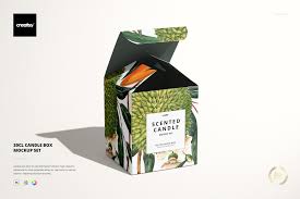 And because no matter what side of the world we live in, we all share this common experience, we present this popcorn box mockup created by vectogravic design. Candle Box Mockup Set Creative Photoshop Templates Creative Market
