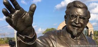 He is also one of the most hyper and peppy characters in the entire series, and one of the most expressive. Colonel Sanders Statue Corbin Kentucky