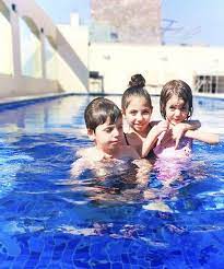 صباح الخير ع طوول ع السباحه hot tub photo children