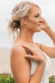 Bridal Jewelry, Triple Strand Pearl and CZ Bracelet, Paperclip, Elegant,  Bride, Bridal Party