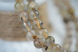 Natural Rutilated Quartz Bracelet