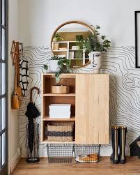 Billy Oxberg White Bookcase With Door 40x30x106 Cm Ikea Aesthetic Room Decor Glass Cabinet Doors Decor