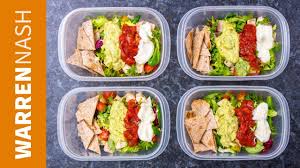 Is grilled chicken salad good for weight loss. Meal Prep For Weight Loss 166 Calorie Mexican Chicken Salad Recipe Warren Nash Youtube
