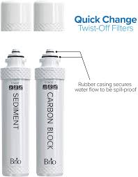 6 stage reverse osmosis replacement filter set alkaline mineral filter system. Amazon Com Brio 2 Stage Water Cooler Filter Replacement Kit For Models With Uvf2 1500 Gallons Home Kitchen