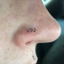 Triple Nostril Piercing Book Your Appointment Today Nose Piercing Piercing Bull Nose Piercing