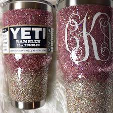 Glitter Yeti Modestattire Com This Is A Good Comparison Of Twinkle Vs Champagne Yeti Cup Designs Tumbler Cups Diy Glitter Tumbler Cups