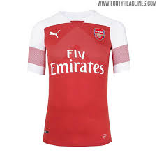 View arsenal fc squad and player information on the official website of the premier league. Arsenal 18 19 Home Kit Released Footy Headlines Arsenal Soccer Tshirts Kit