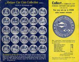 Eexhibit Sunoco Antique Cars Coin Promotion 1