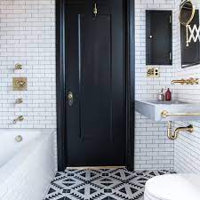 Small bathroom paint color ideas with white subway tile dark grout. 16 Subway Tile Bathroom Ideas To Inspire Your Next Remodel